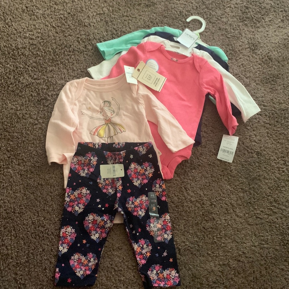 Baby girl bundle carters baby gap